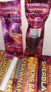 Toking Gas Donuts + Hash Hole Pre Rolls toking gas donuts + hash hole pre rolls