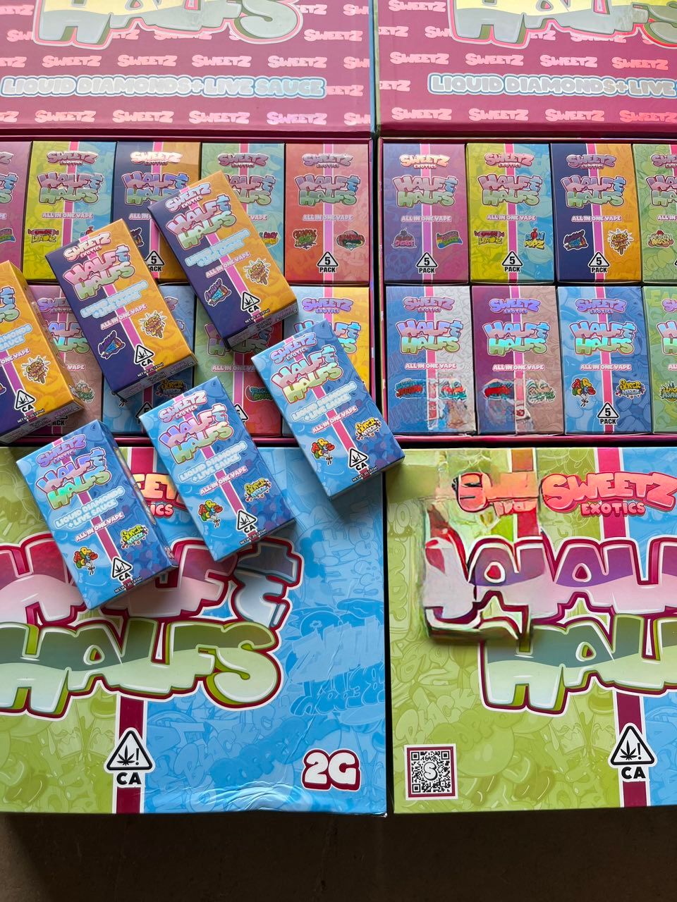 auto draft sweet half & half 2g disposable