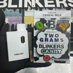 blinkers 2g disposable + hash hole