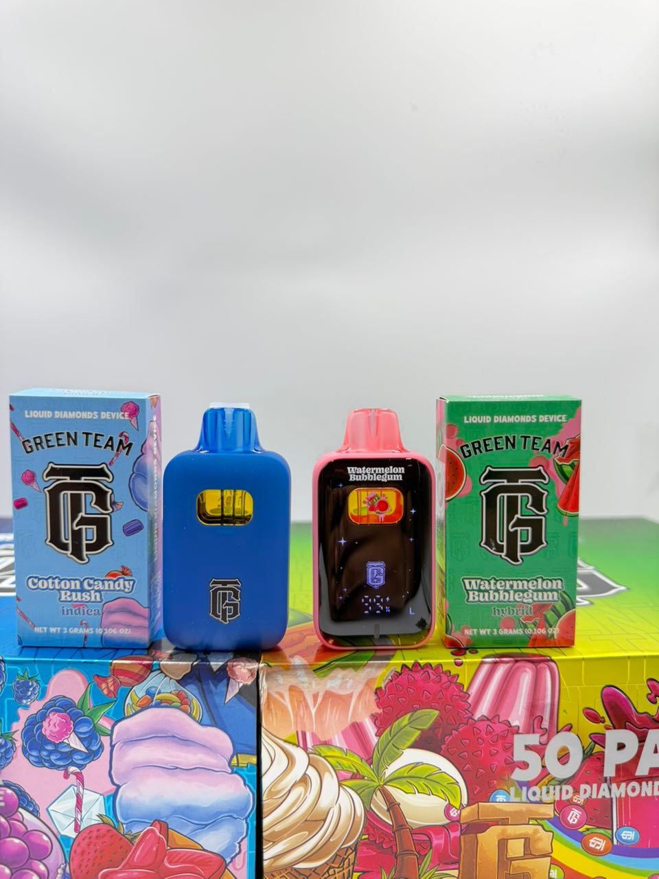 auto draft Green teams 3g disposable