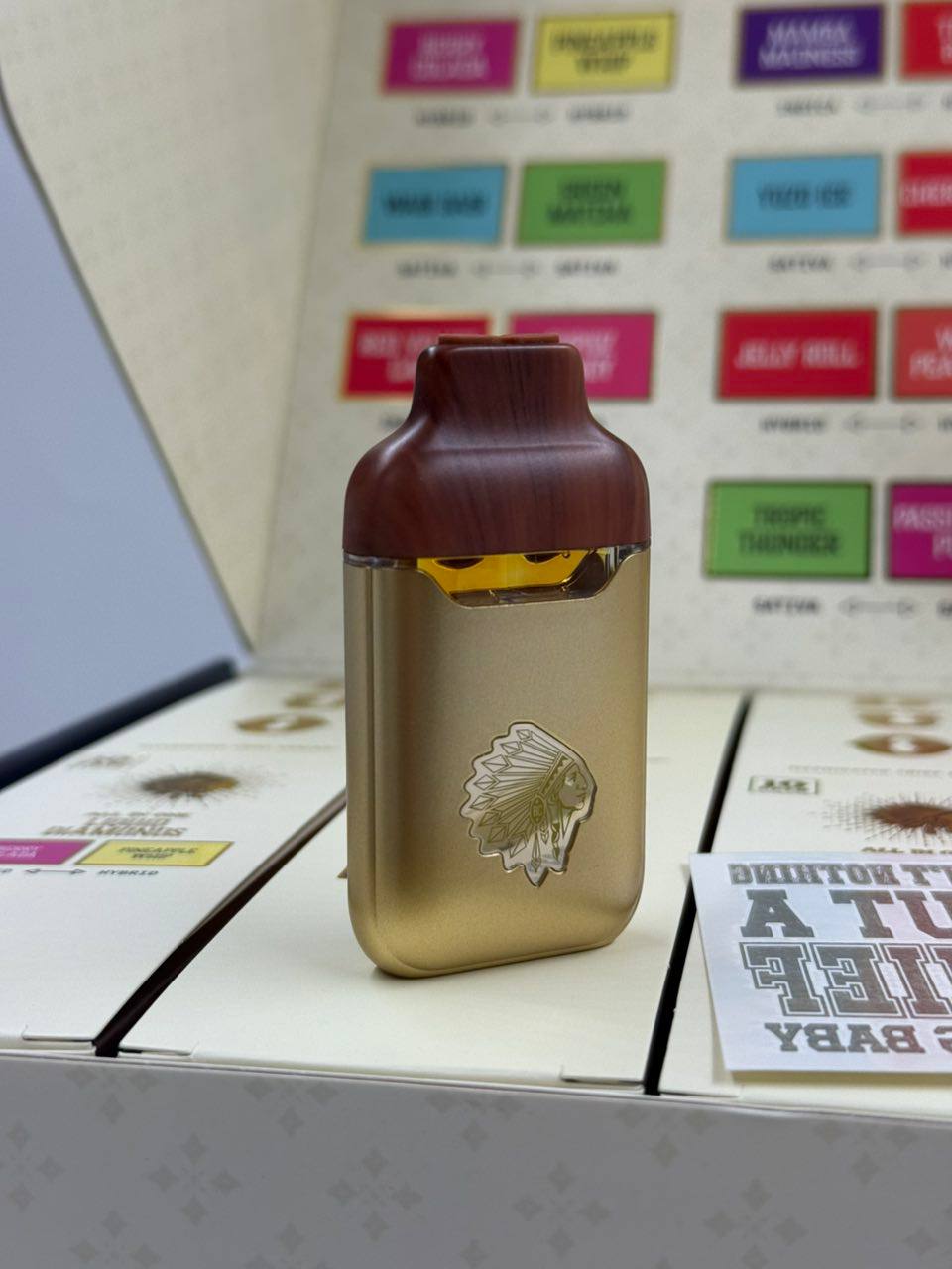 how much is elf bar vape THC Bomb Big Chief Live Resin THC-A+THC-P Disposable Vape 3G
