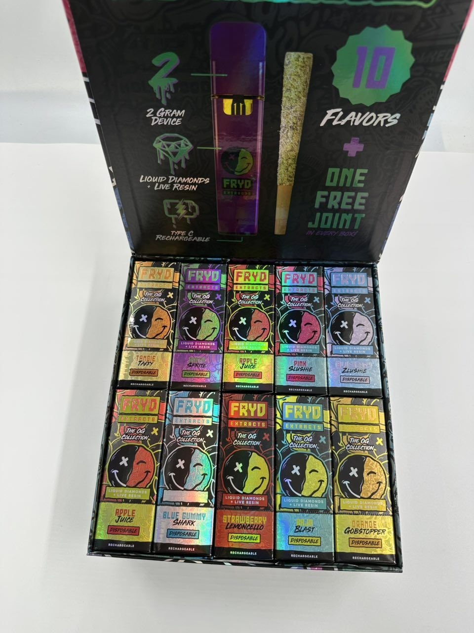 fryd extracts 2g disposable og collection fryd extracts 2g disposable og collection