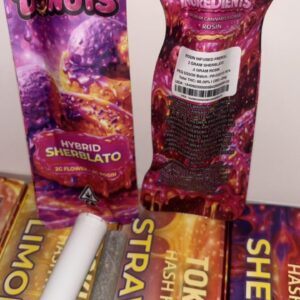 toking gas donuts + hash hole pre rolls