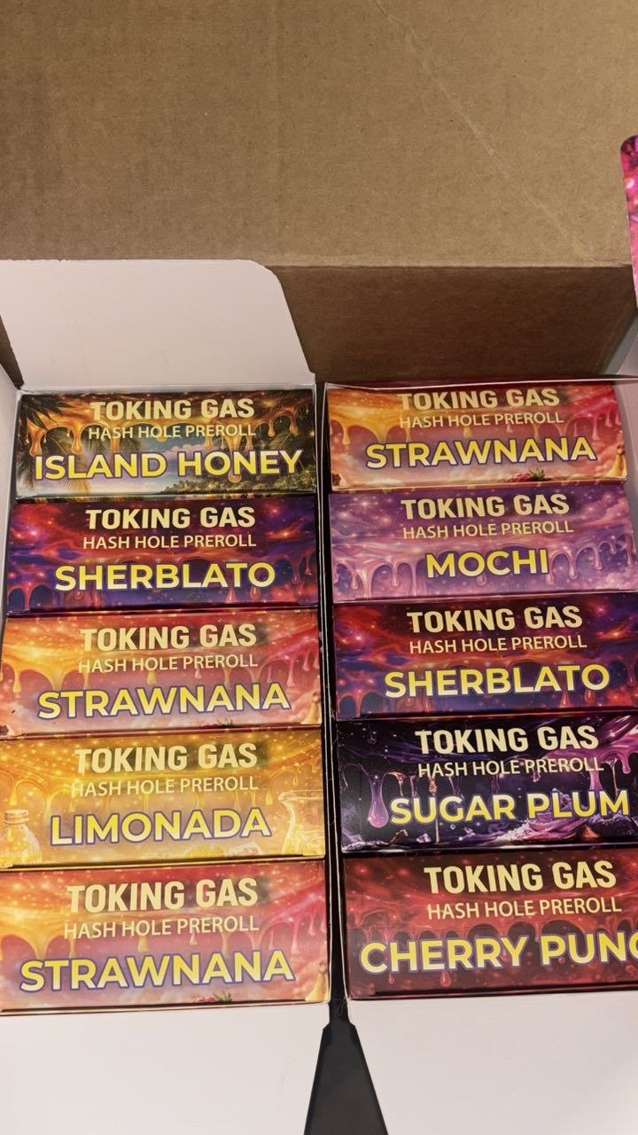 toking gas donuts + hash hole pre rolls toking gas donuts + hash hole pre rolls